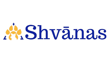 Shvánas logo with a paw design on a white background